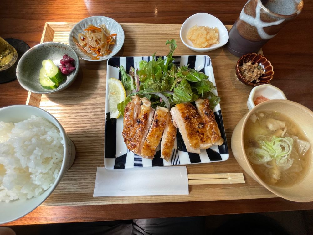 鶏肉ランチの写真