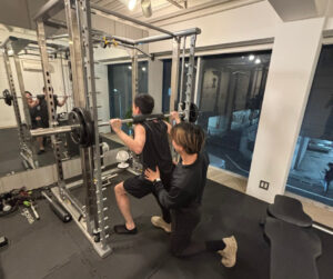 麻布十番のパーソナルジムに通う男性のお客様