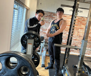 トレーナーとお客様