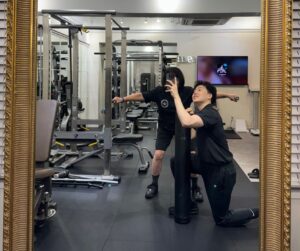 お客様との2ショット