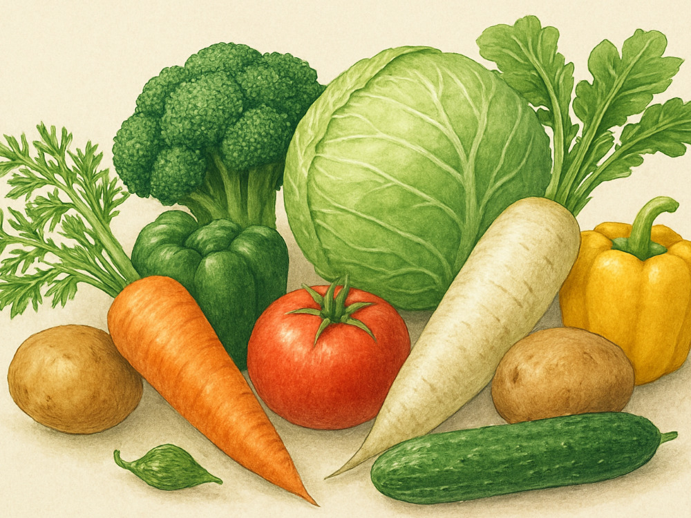 野菜盛り合わせの画像