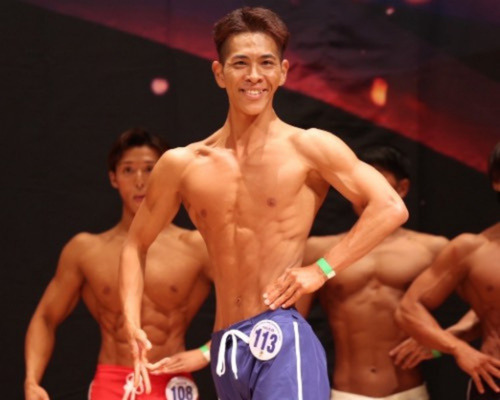 角江トレーナーが大会に出た時の写真