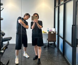 お客様との2ショット