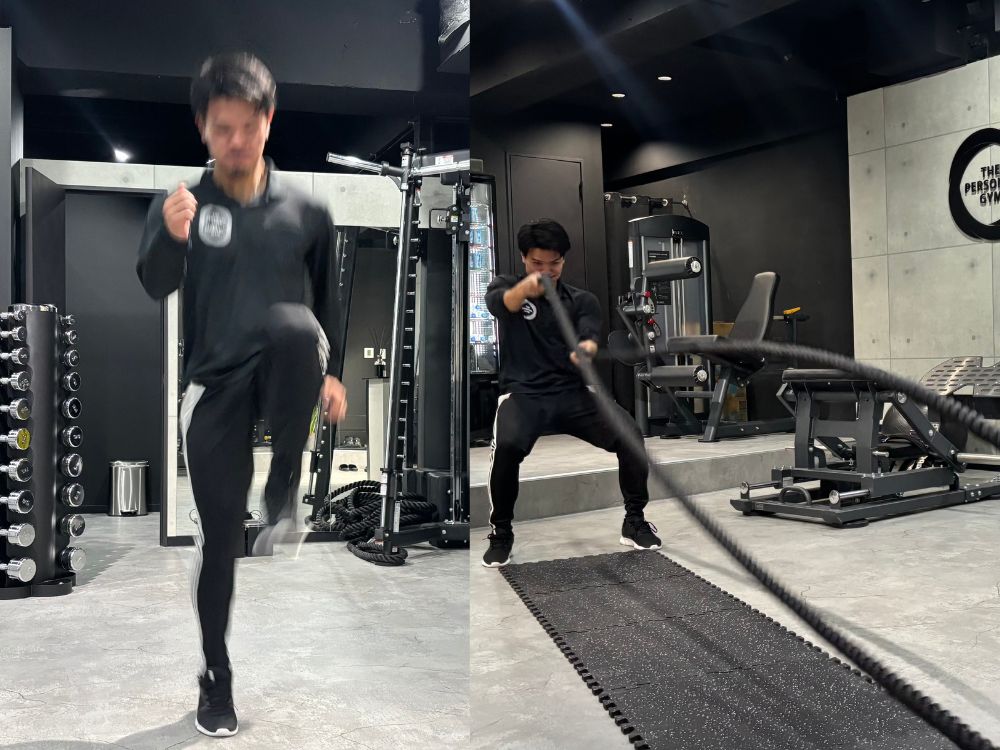 HIITバトルロープ、ハイニー