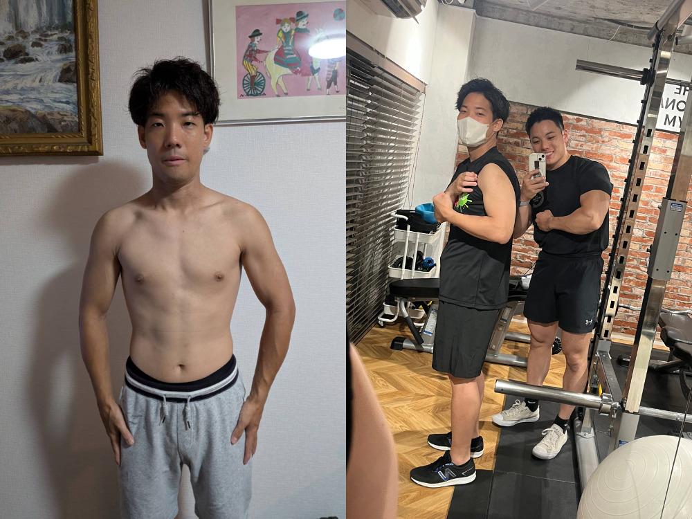 お客様とトレーナー