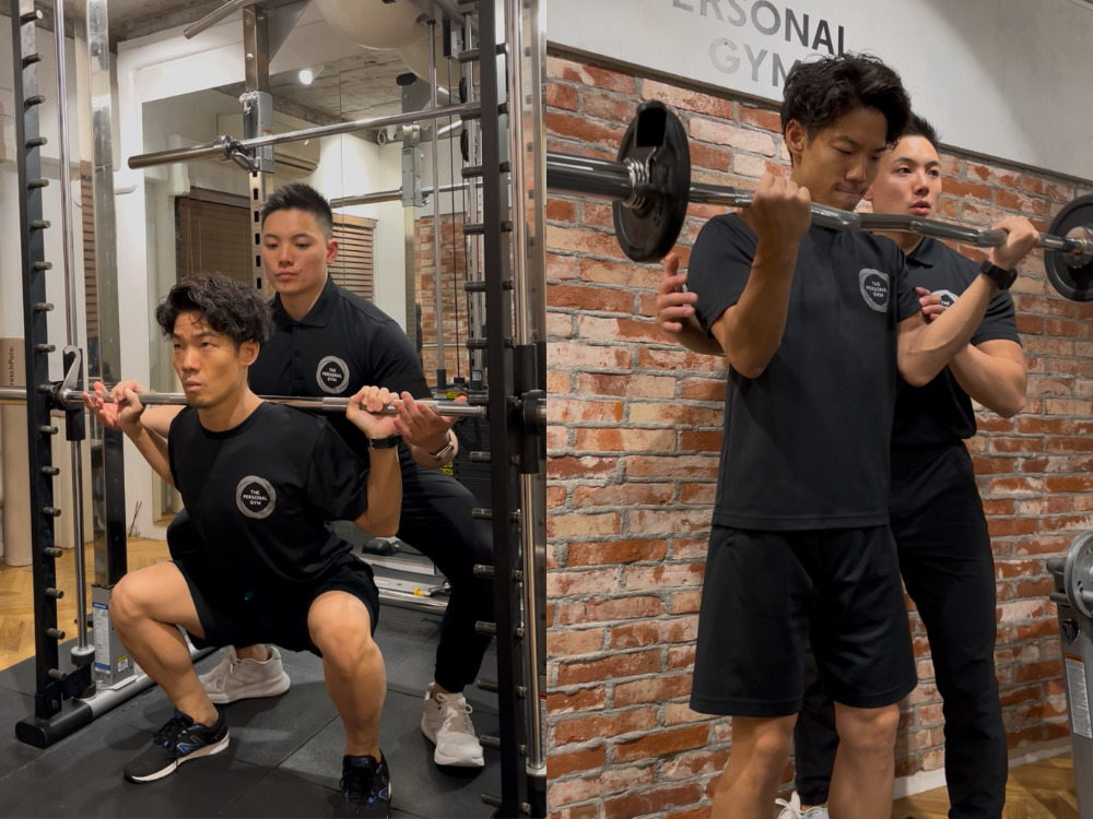 トレーニング指導風景