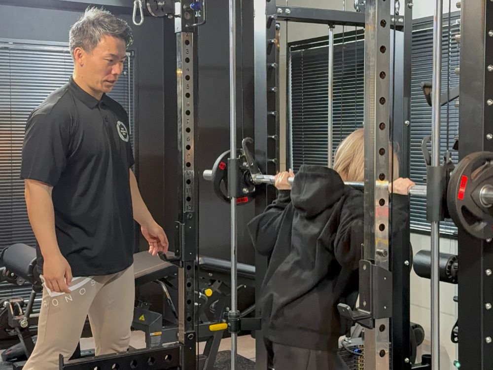 THE PERSONAL GYM門前仲町店 パーソナルジムで生活習慣病を本気で予防ブログ トレーニングの様子