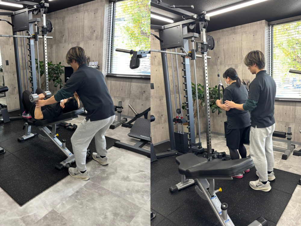 女性トレーニング風景