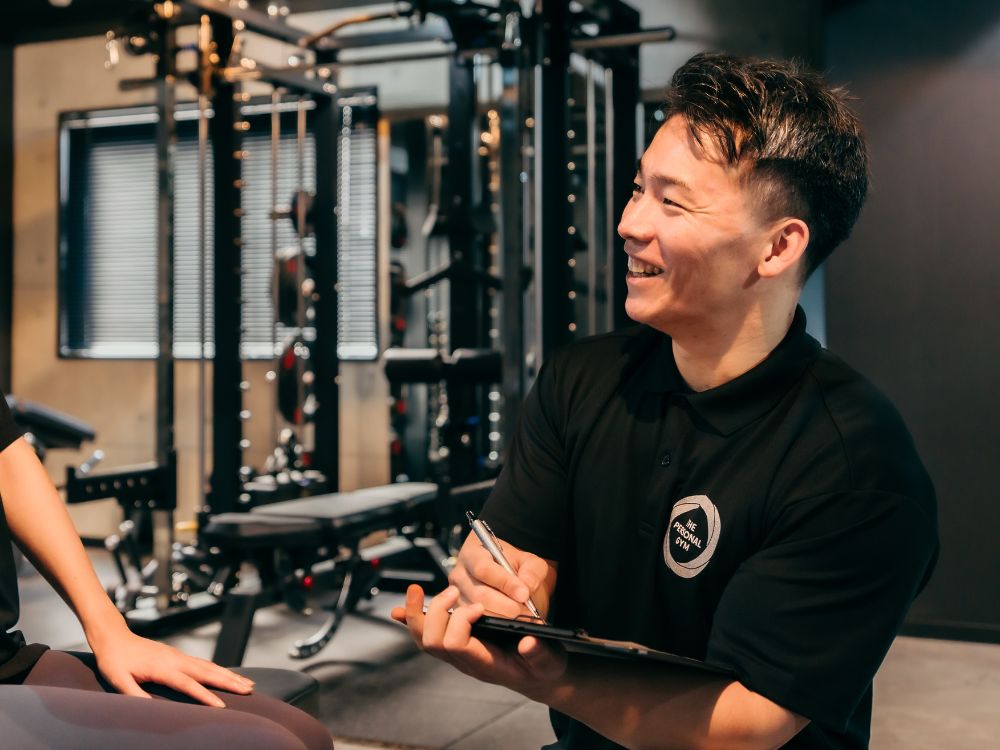THE PERSONAL GYM門前仲町店の代表パーソナルトレーナー萩原正一の写真