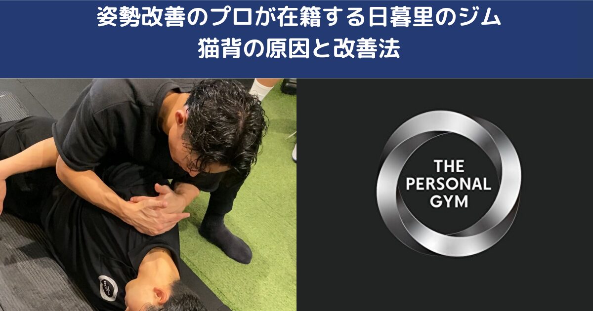 姿勢改善のプロが在籍する日暮里のジム｜猫背の原因と改善法
