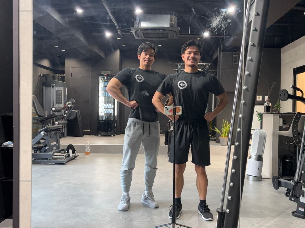 背中トレーニング後写真