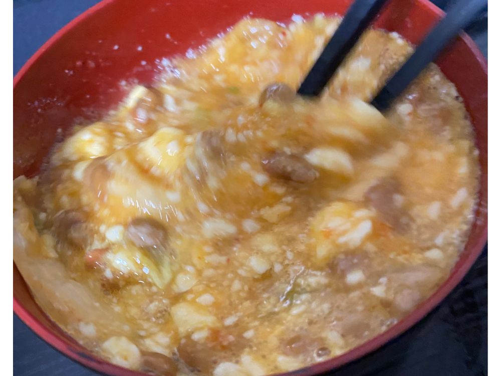 混ぜ合わせ中画像