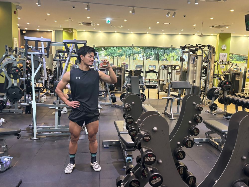 府中店幸地、トレーニング画像