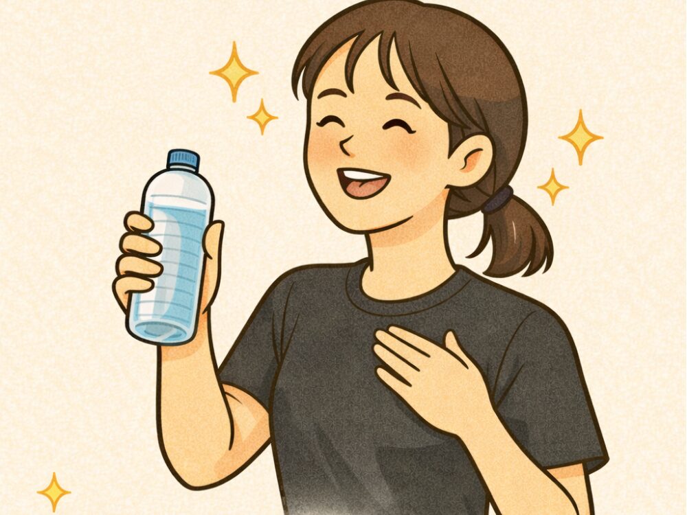 水を飲むと身体が変わる