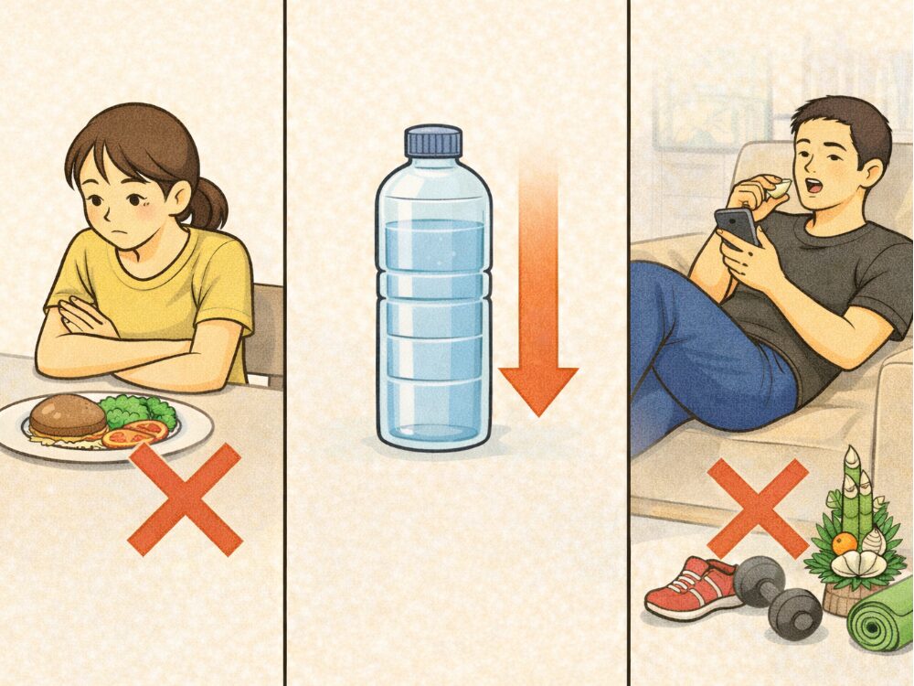 年末年始の失敗例