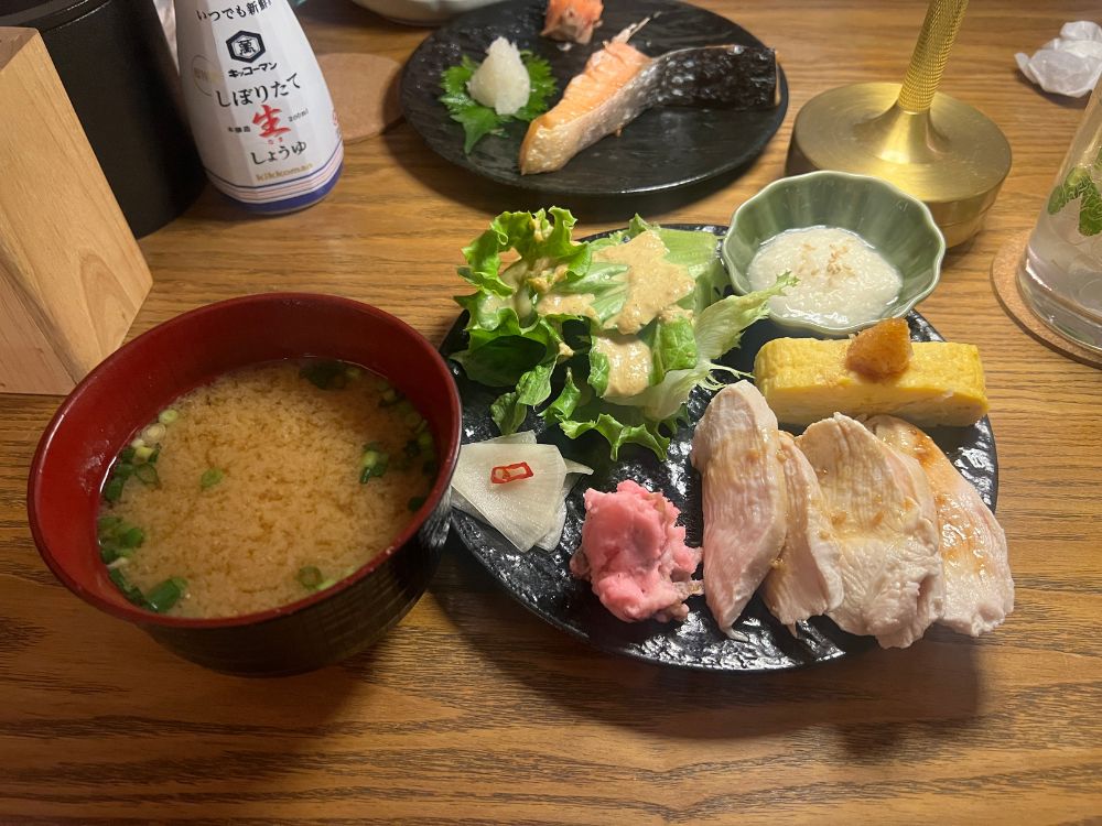 東麻布お客様の夕食