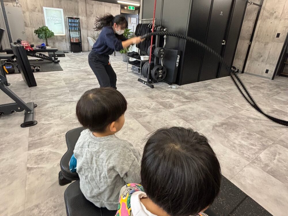 子連れのお客様