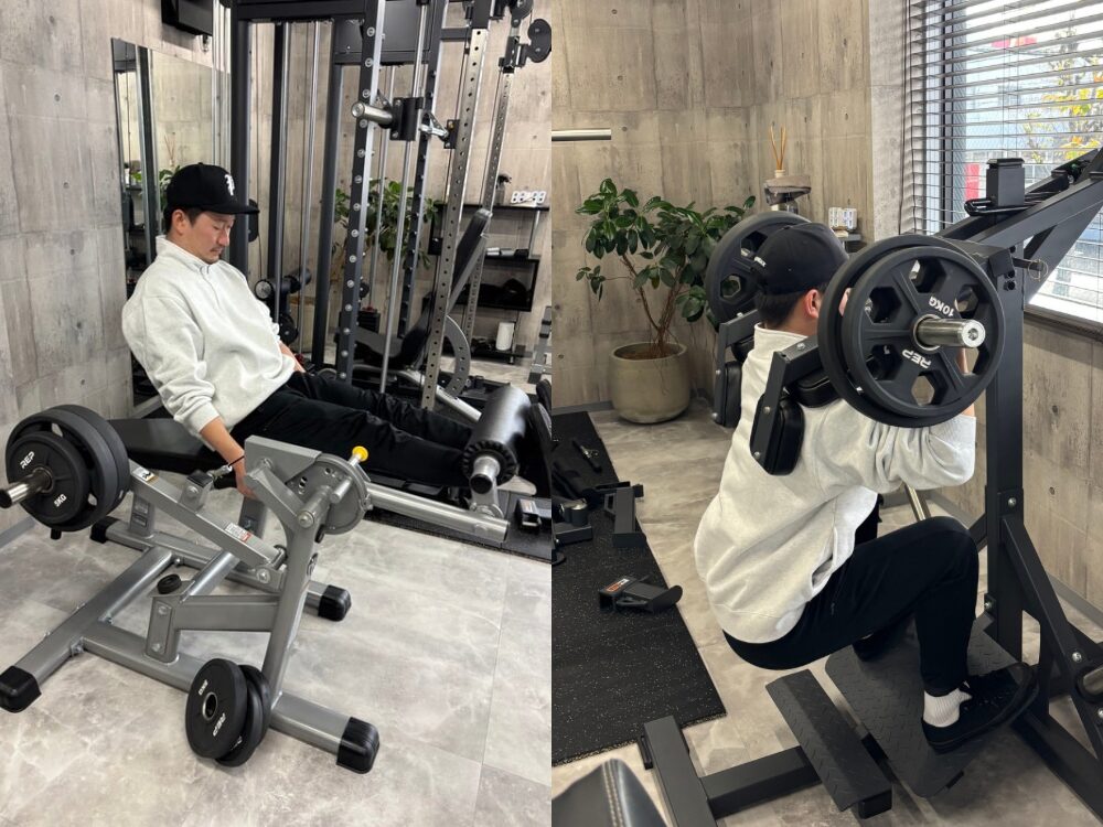 下半身のトレーニング