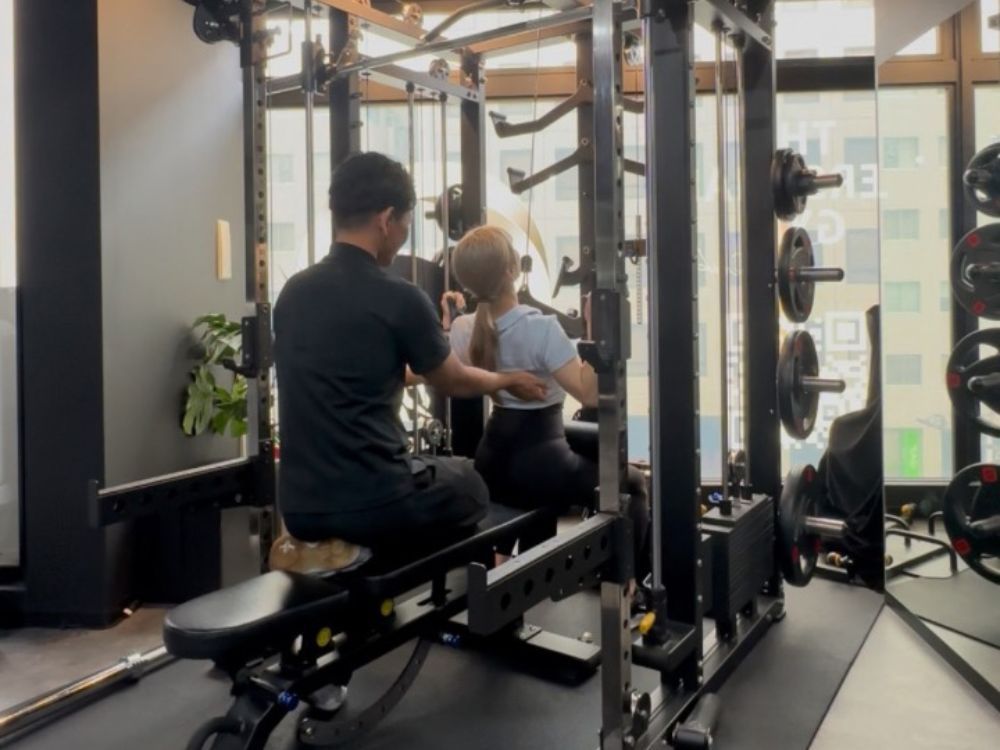 お客様のトレーニング風景
