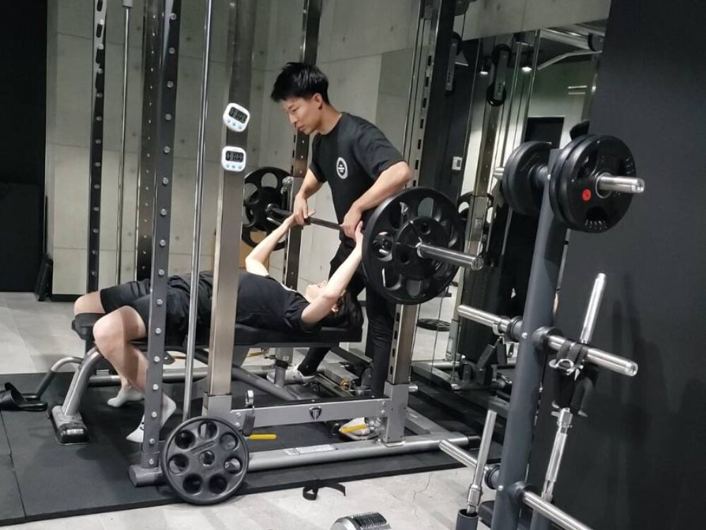 岡山店ベンチプレス