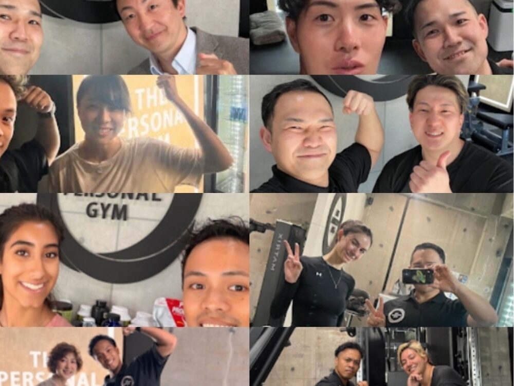 パーソナルジム綾瀬店のトレーナーとお客様の写真