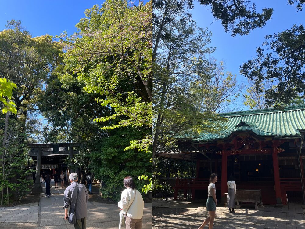 氷川神社の外観