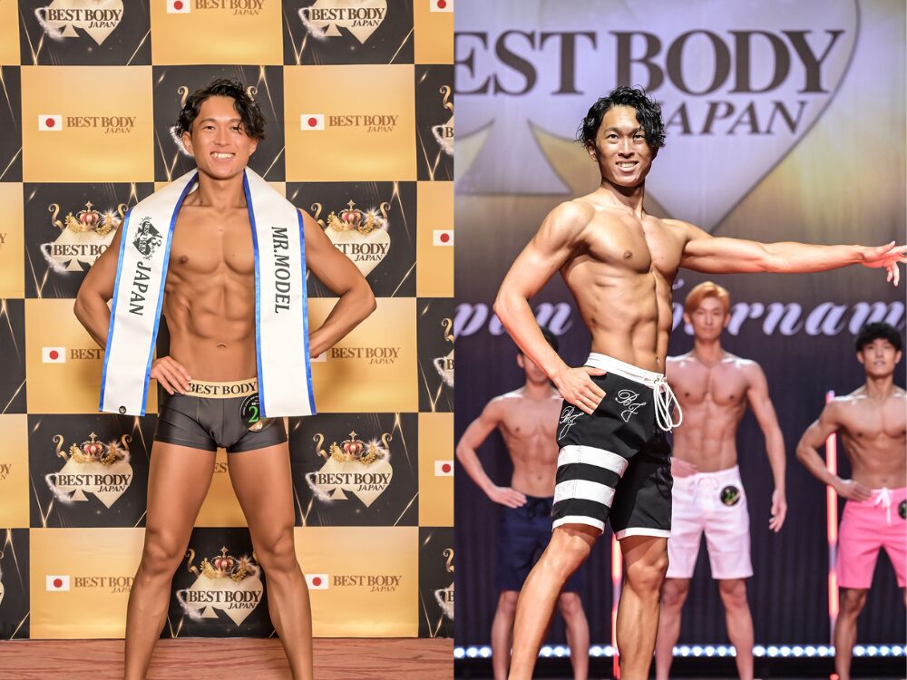 小西涼太　ベストボディジャパン日本大会にて
