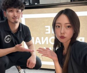 お客様との写真