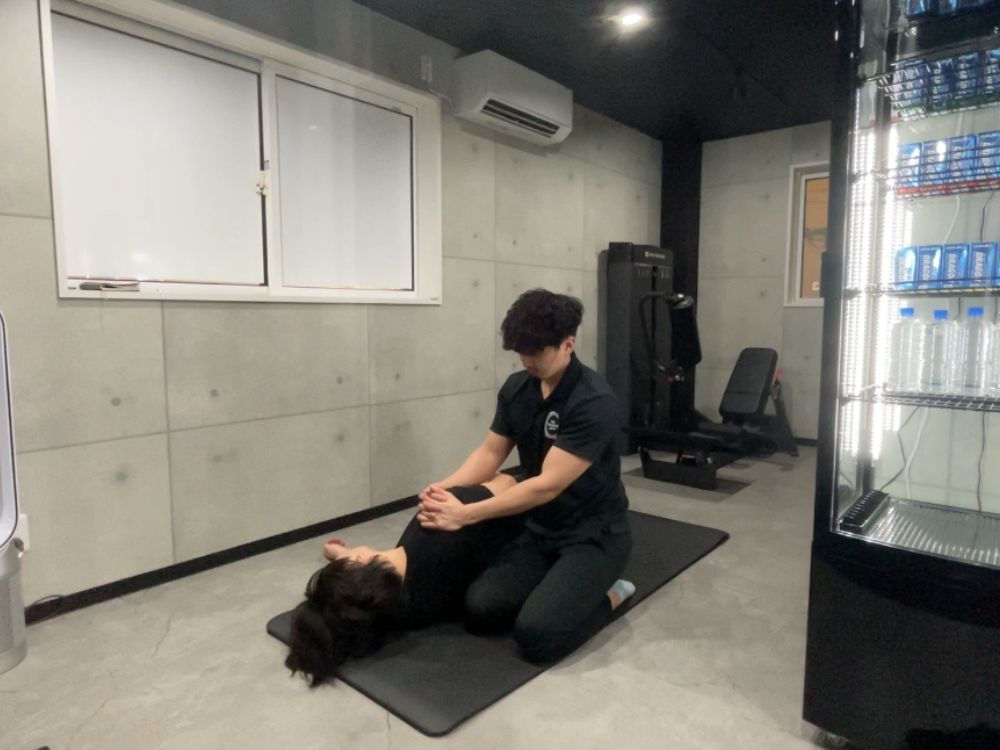 僧帽筋ストレッチ