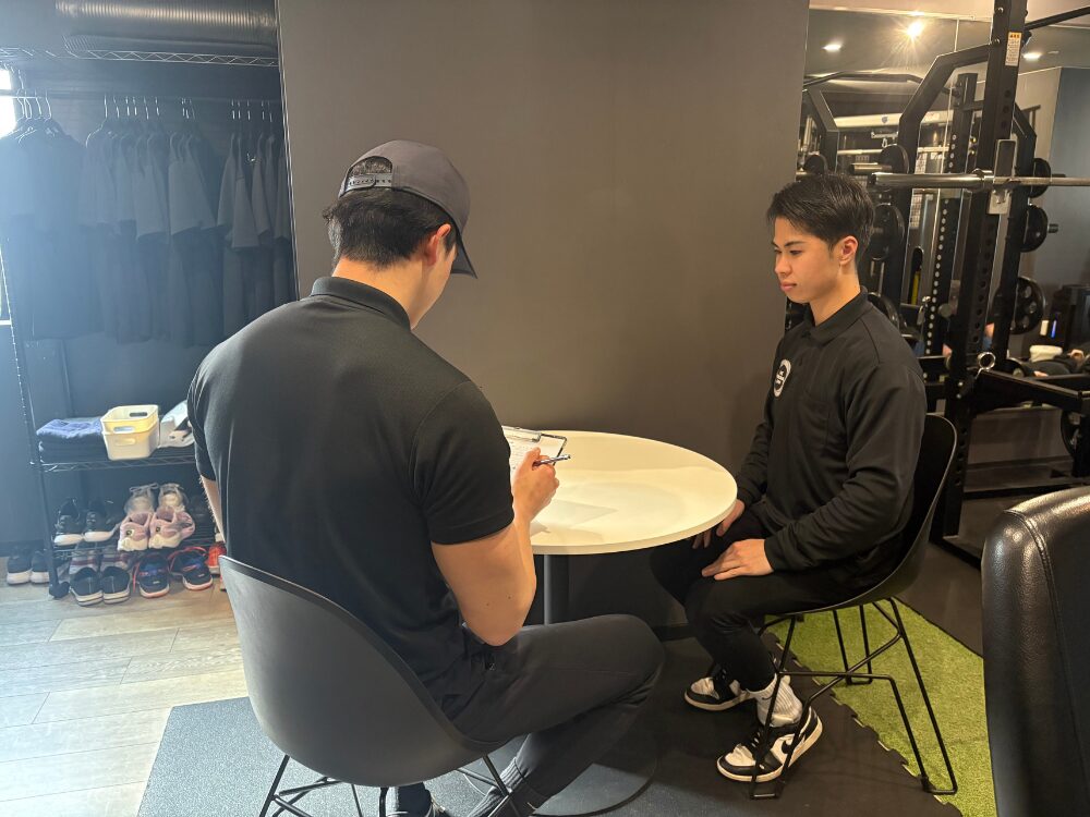 カウンセリング光景