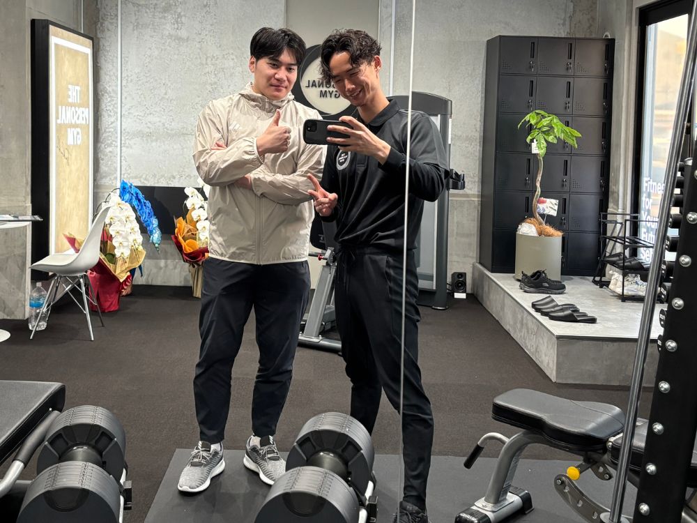 お客様との2ショット