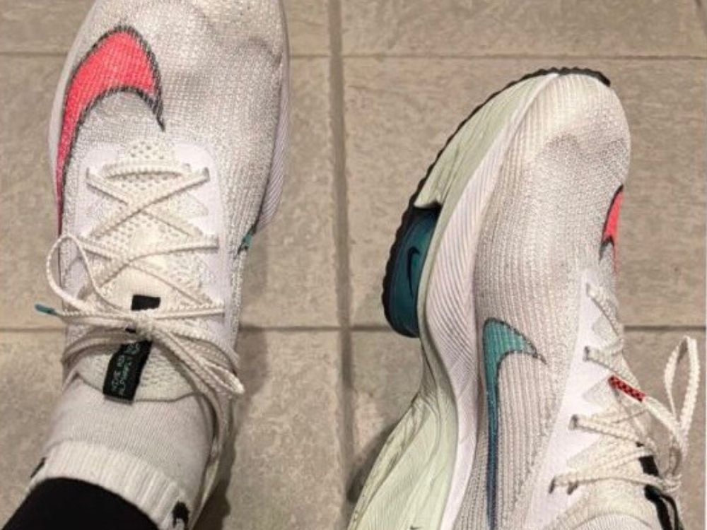 伊藤の着用するナイキのランニングシューズ