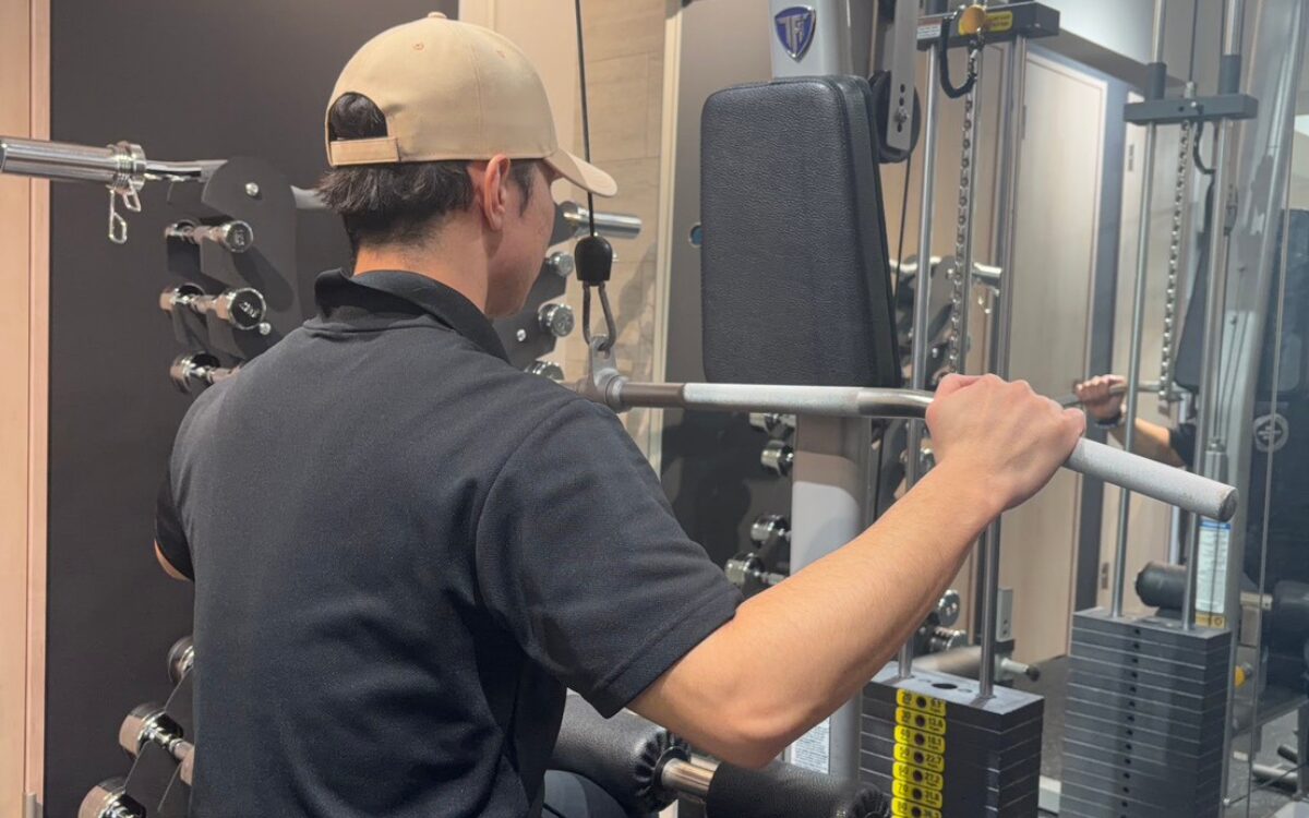 ラットプルのフォームミス