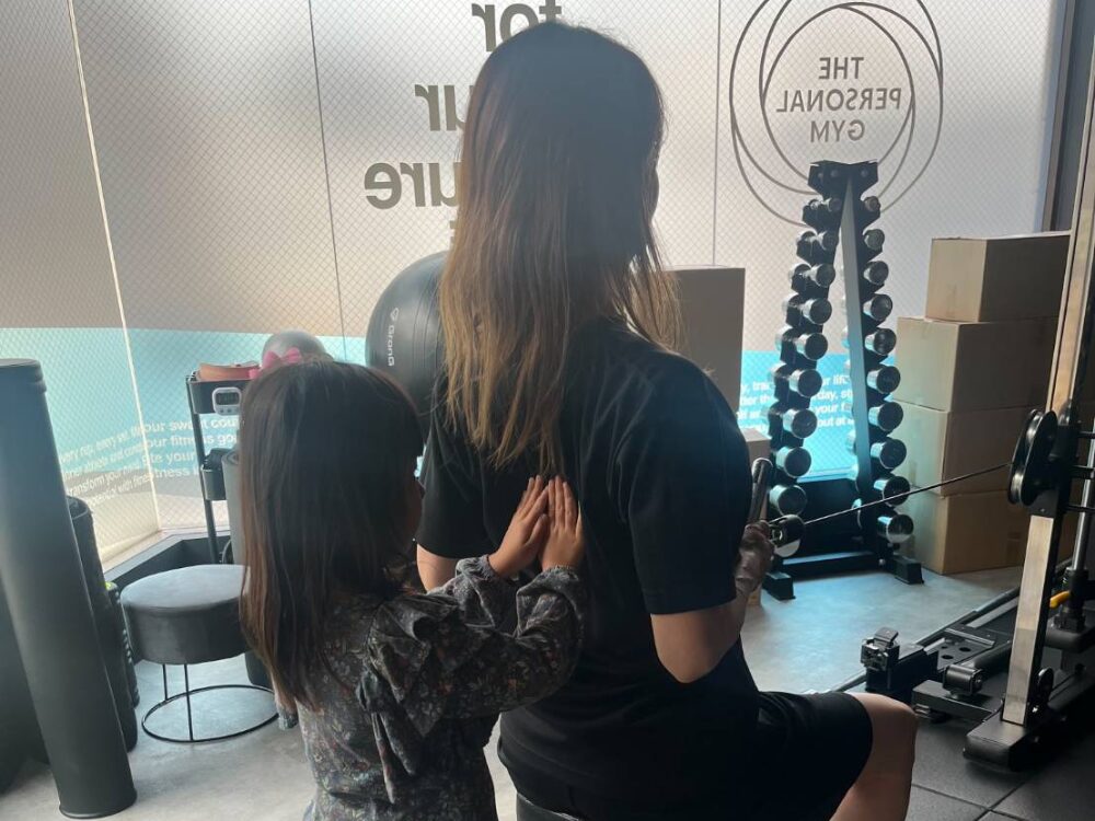 お客様の実際のトレーニング風景