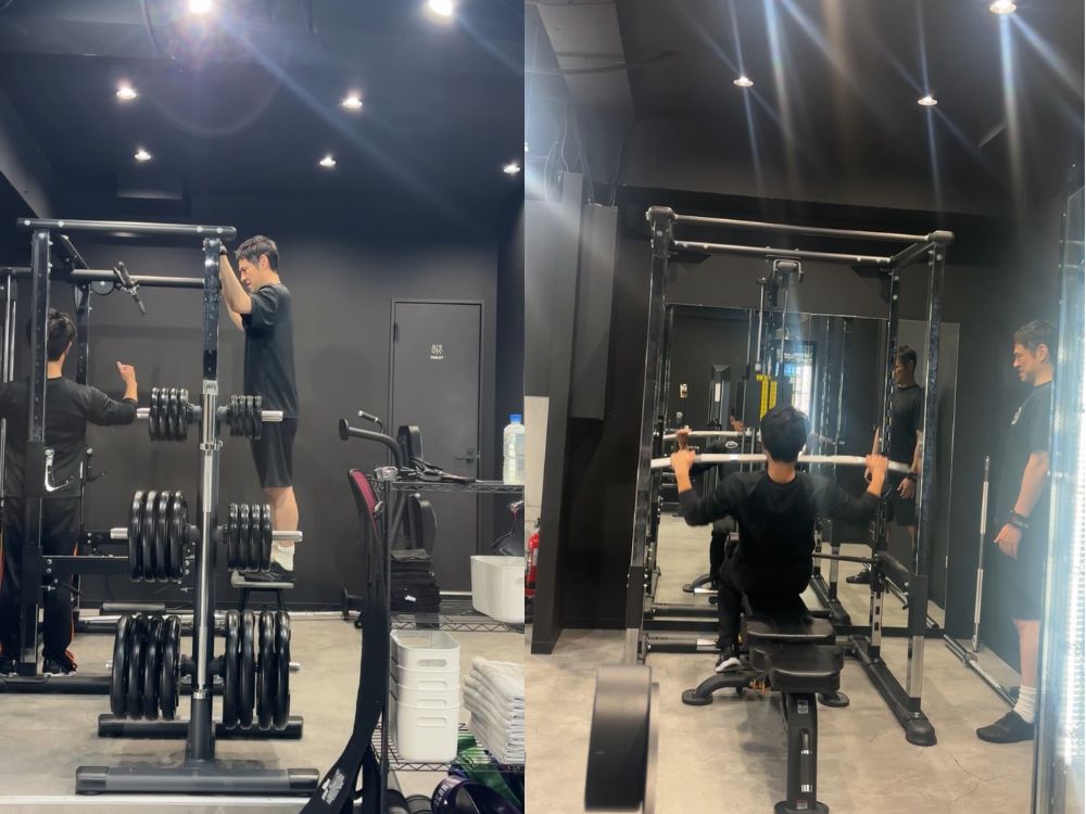 Iさんトレーニング風景