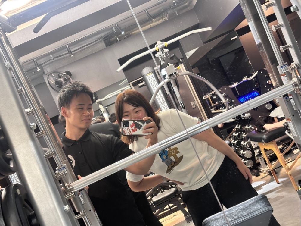女性のお客様とのセッション