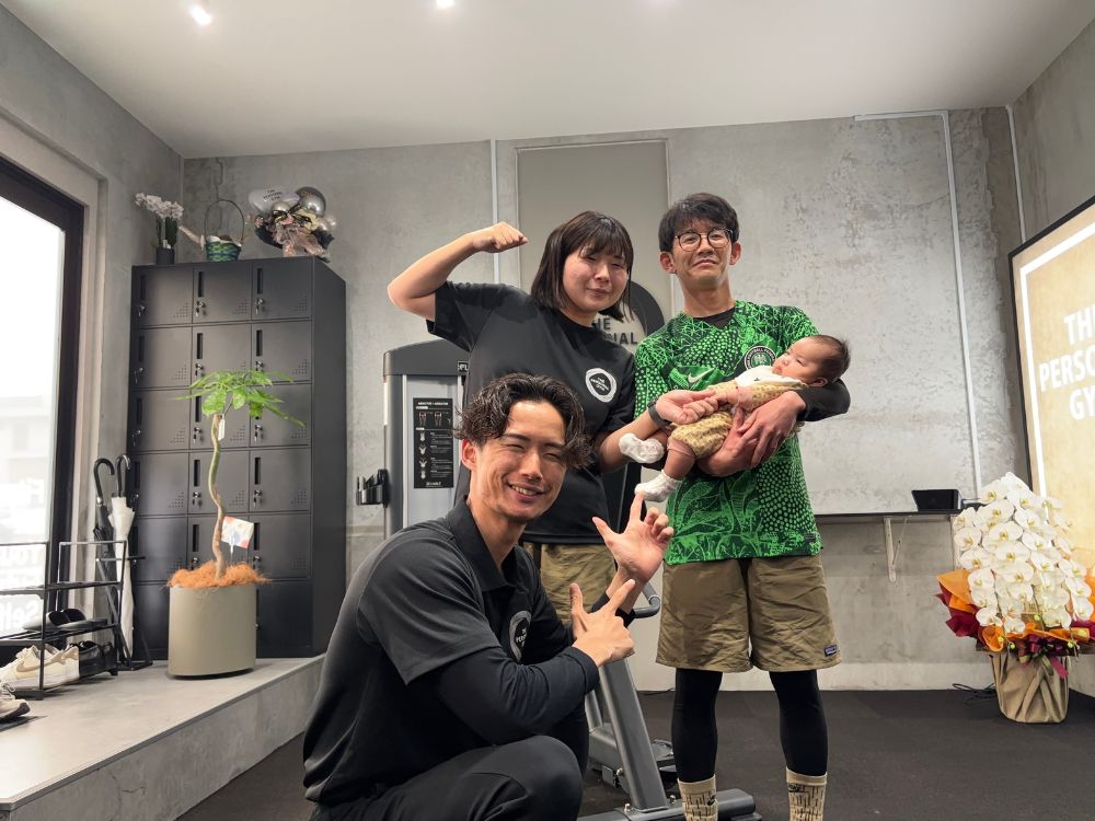 ファミリーでのパーソナルセッション後