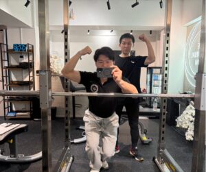 お客様とのツーショット