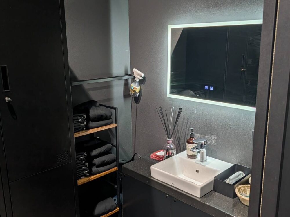 THE-PERSONAL-GYM板橋店の化粧室