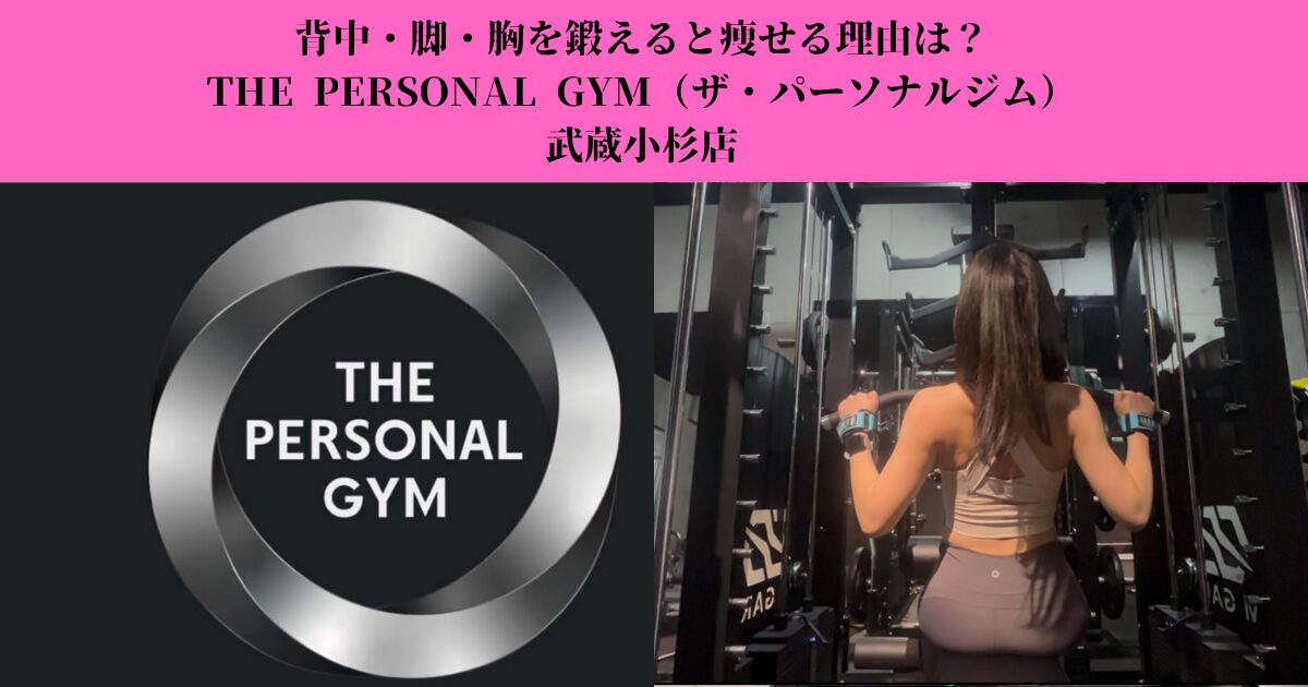 背中・脚・胸を鍛えると痩せる理由は？効率よく脂肪を落とす方法