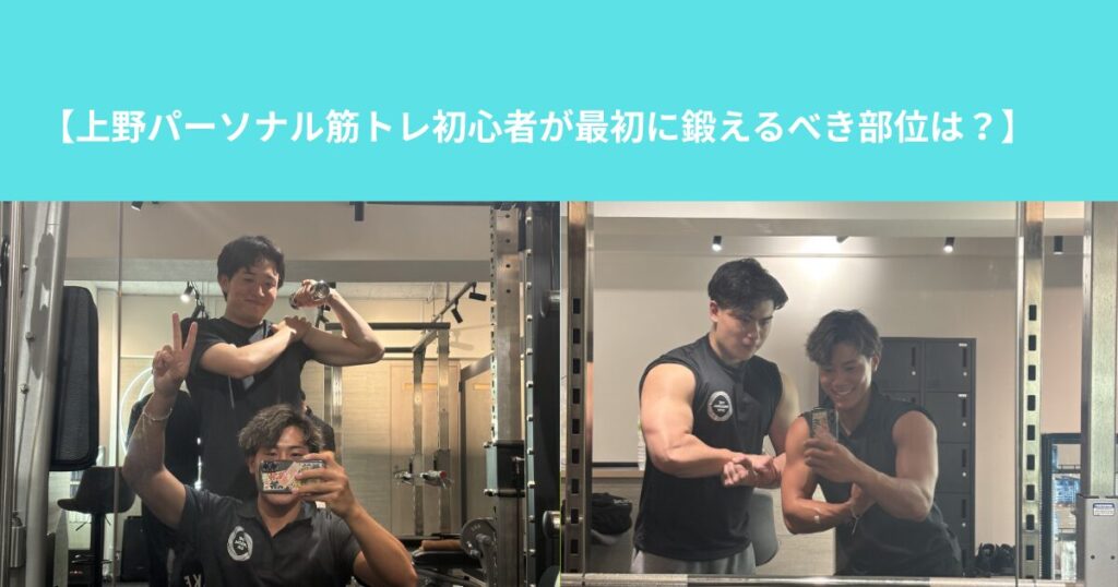 【上野パーソナル筋トレ初心者が最初に鍛えるべき部位は？】