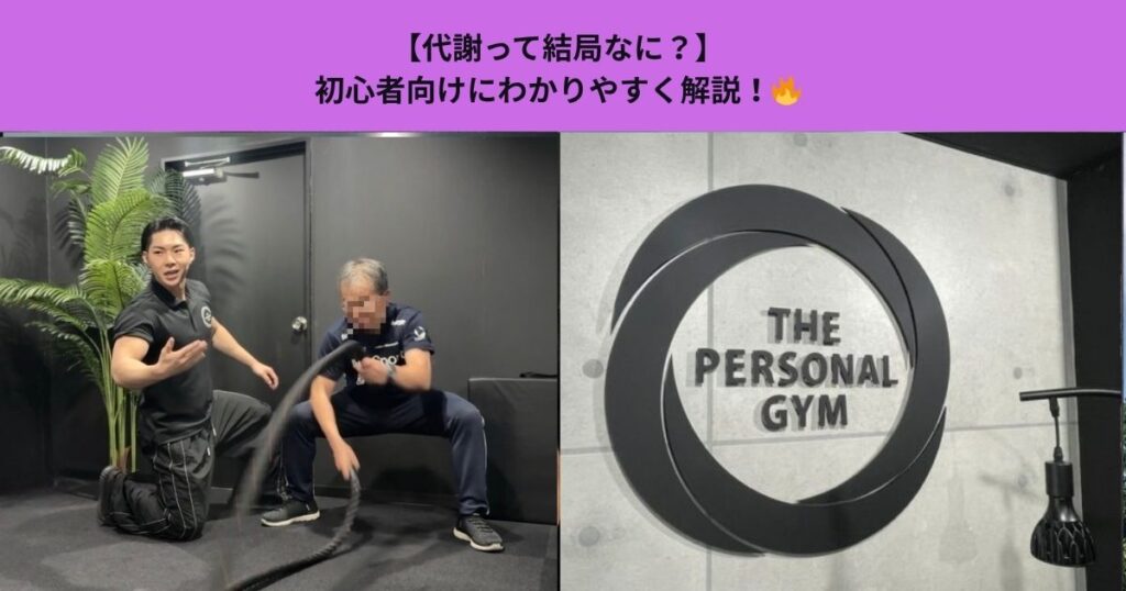 【代謝って結局なに？】初心者向けにわかりやすく解説！