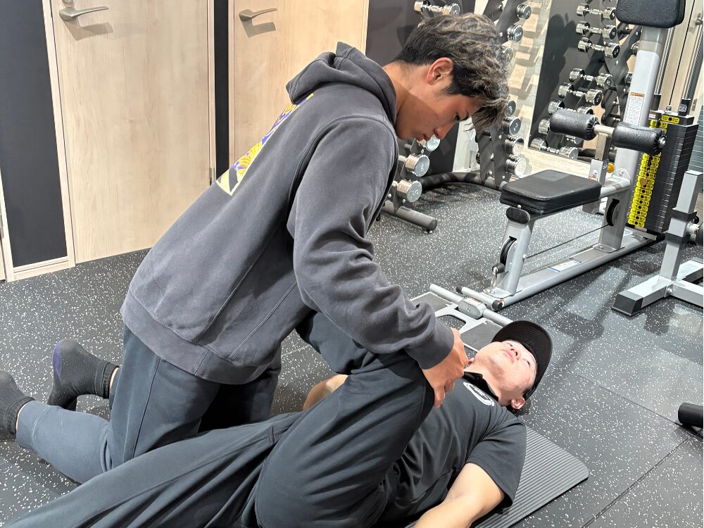 ストレッチもできる！！