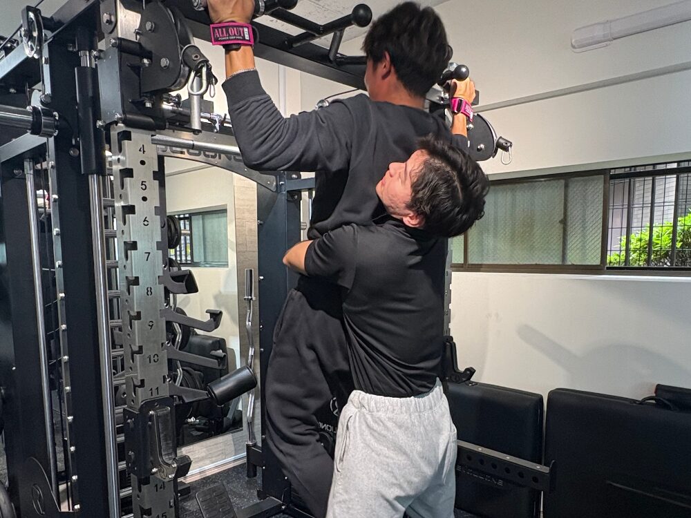 しっかり追い込むこともできます！