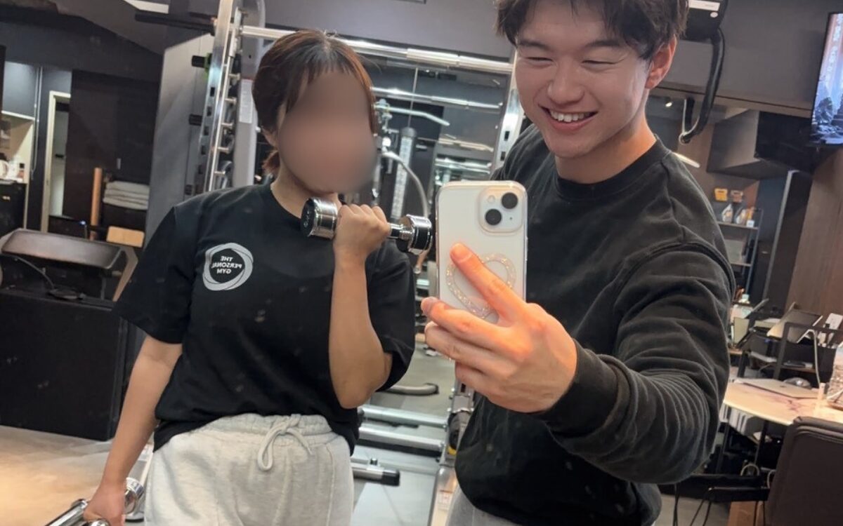 お客様とのツーショット