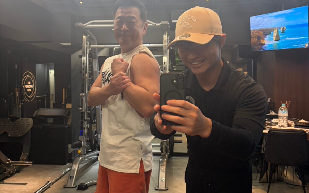 お客様とのツーショット