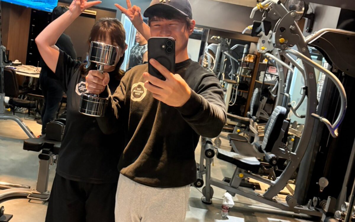 お客様とのツーショット