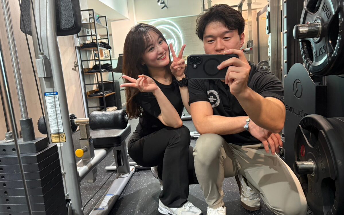 お客様との写真