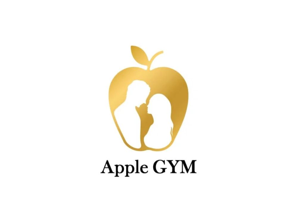 麻布十番のパーソナルジム「Apple GYM」のロゴ