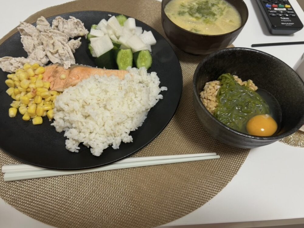 トレーナーの食事